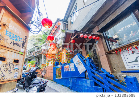 台湾　九份　九分　老街　新北市　基山街 132808689