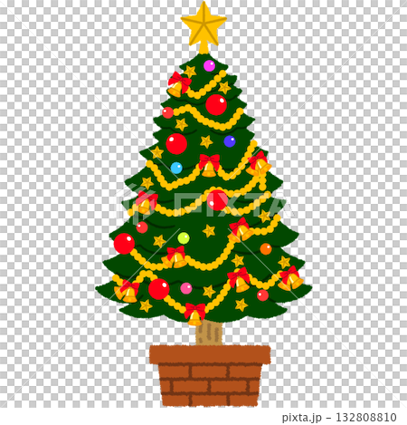 聖誕樹圖 132808810