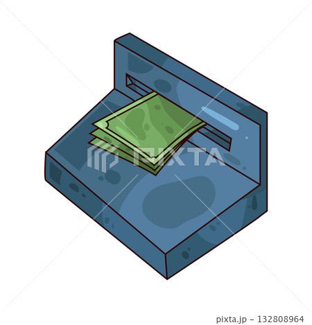 illustration of Withdraw illustration of Withdraw 132808964