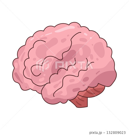 illustration of Brain  132809023