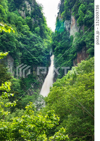 層雲峡 流星の滝 層雲峡 流星の滝 132809786