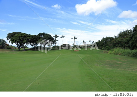 ハワイ（オアフ島）の休日（ゴルフライフ）カポレイゴルフクラブNO3 132810015