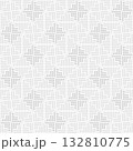 Vector seamless pattern. Modern stylish texture. Repeating geometric square tiles with thin line. Monochrome on white background. Trendy graphic design.	 132810775