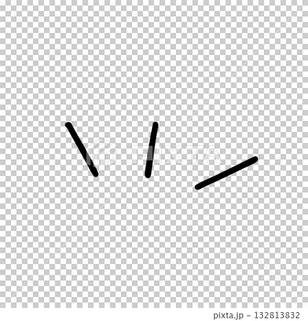 Stylish and simple handwritten style heading 132813832