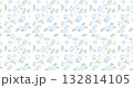 ネモフィラペン画風パターン-カラー- 132814105