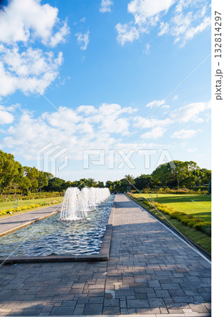 神戸市の須磨離宮公園にある噴水庭園 132814297