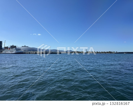 高速艇からの高松港 132816167