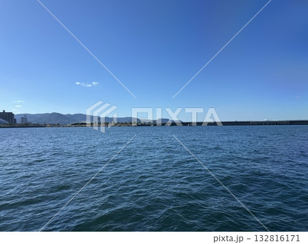 高速艇からの高松港 高速艇からの高松港 132816171