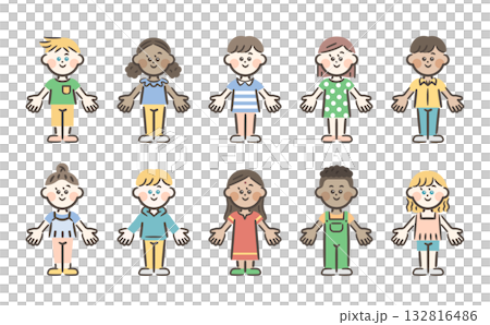 世界兒童全身套裝 132816486