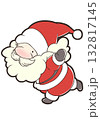 走るミニサンタ 132817145