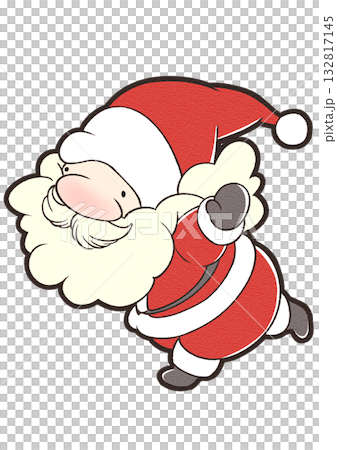 Running Mini Santa 132817145