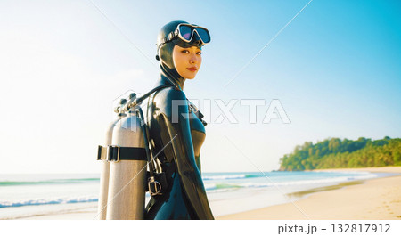 ダイバー 132817912