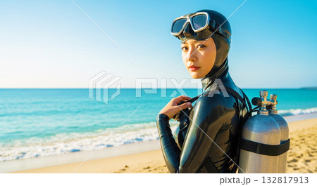 ダイバー 132817913