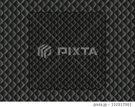 Imitation cowhide square texture close up, black cowhide texture can be background 132817981