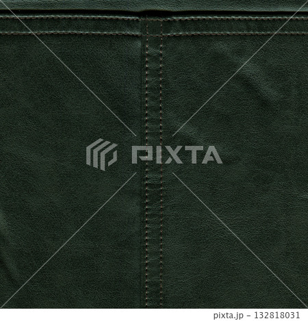 Imitation cowhide seamy leather texture close up, green cowhide texture can be background Imitation cowhide seamy leather texture close up, green cowhide texture can be background 132818031