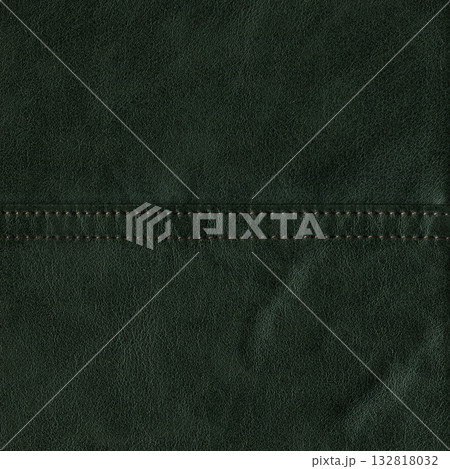 Imitation cowhide seamy leather texture close up, green cowhide texture can be background Imitation cowhide seamy leather texture close up, green cowhide texture can be background 132818032