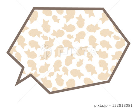 タイヤキのフキダシ タイヤキのフキダシ 132818081