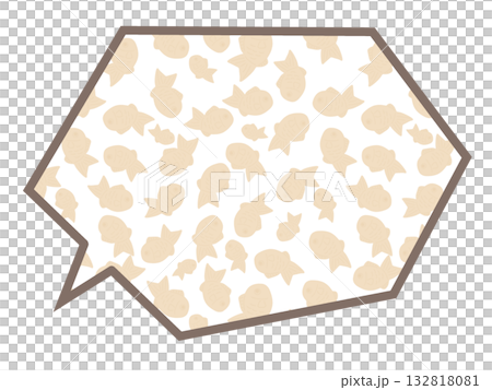 タイヤキのフキダシ タイヤキのフキダシ 132818081