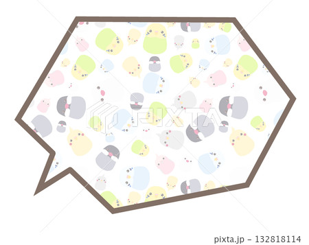 小鳥のフキダシ 小鳥のフキダシ 132818114