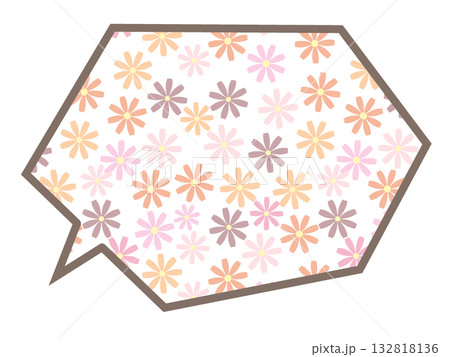 コスモスのフキダシ 132818136