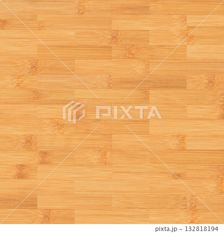 Bamboo wood brown beige parquet or cutting board, texture formed by combining many bamboo wood pieces 132818194