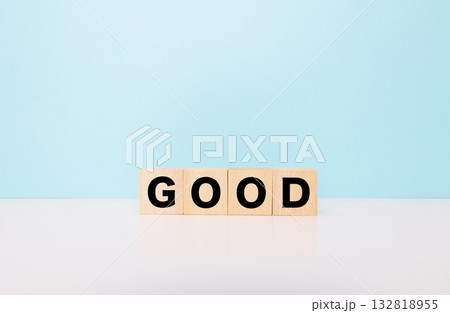 GOODブロック文字 132818955
