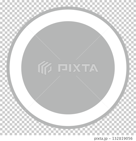 Simple circle on white background Simple circle on white background 132819056