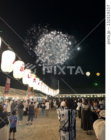 花火大会で賑わう祭り 篠山 花火大会で賑わう祭り 篠山 132819157