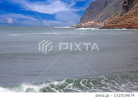 Seaside village Sao Vicente Madeira 132819674