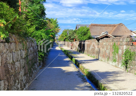 【長崎県】晴天の島原武家屋敷 132820522
