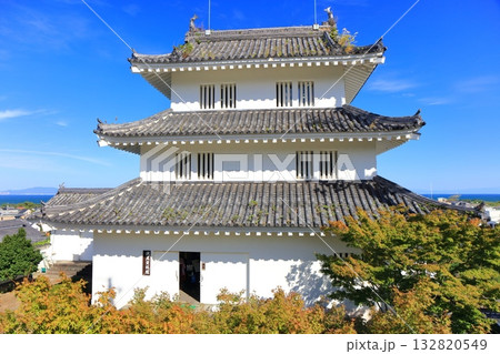【長崎県】快晴の島原城の民具資料館(丑寅の櫓) 【長崎県】快晴の島原城の民具資料館(丑寅の櫓) 132820549