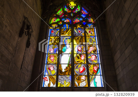 Cathedral saint-cyr-sainte-julitte, Nevers, France 132820939