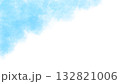 水色の水彩絵の具が滲む海のような背景イラスト 132821006