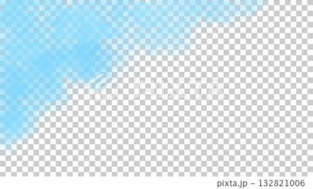A sea-like background illustration with light blue watercolor paint 132821006