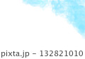 水色の水彩絵の具が優しく滲む背景イラスト 132821010
