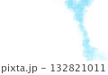水色の水彩絵の具が優しく滲む背景イラスト 132821011