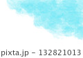 水色の水彩絵の具が滲む波のような背景イラスト 132821013