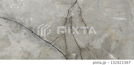 Cracked concrete wall Cracked concrete wall 132821367