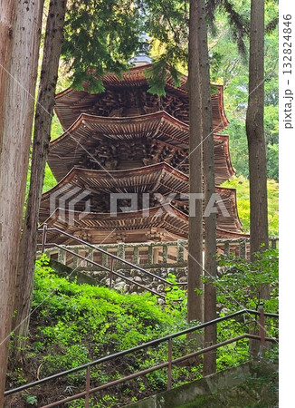 安楽寺三重塔 132824846