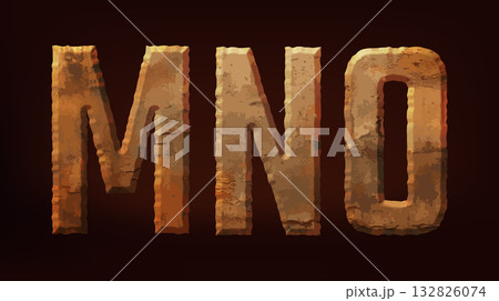 Rusty letters Rusty letters 132826074