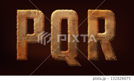 Rusty letters Rusty letters 132826075