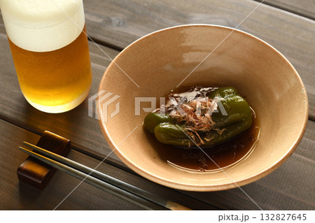 ピーマンの煮浸し ピーマンの煮浸し 132827645