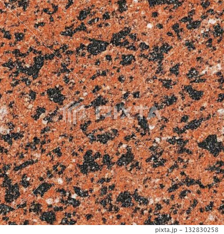 Photo of a seamless red granite texture with black flecks Photo of a seamless red granite texture with black flecks 132830258