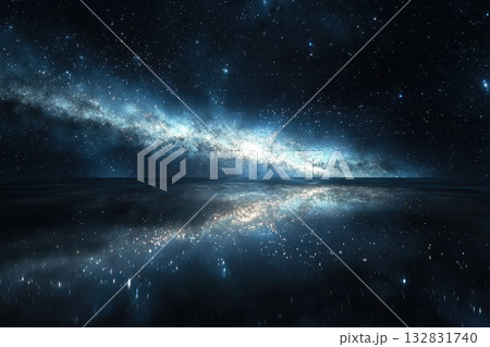 Stunning Deep Space Scene Featuring a Glowing Nebula Stretching Across the Universe Stunning Deep Space Scene Featuring a Glowing Nebula Stretching Across the Universe 132831740