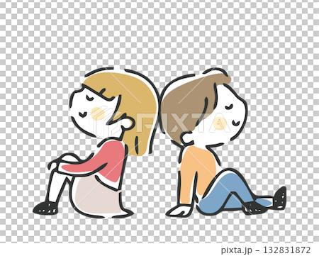 閉著眼睛的微笑孩子 閉著眼睛的微笑孩子 132831872