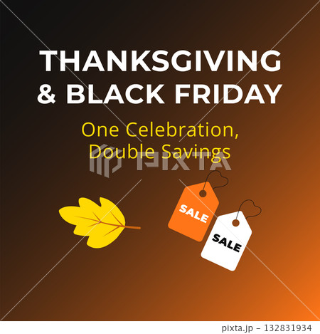 thanksgiving and black friday double savings 132831934