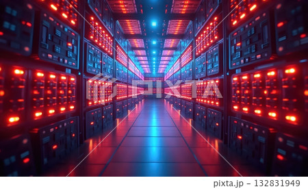 Futuristic Armor-Inspired Polygonal Abstract Architectural Structure 132831949