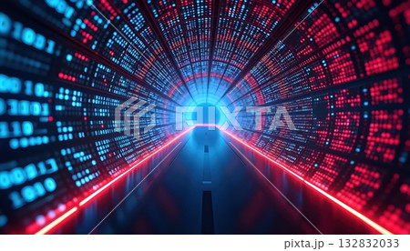 Teal Blades in Motion Forming a Modern Digital Symmetry Teal Blades in Motion Forming a Modern Digital Symmetry 132832033