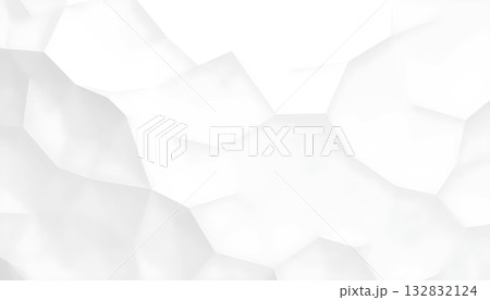 Uneven Polygonal Panels Forming Futuristic Abstract Wall Composition 132832124
