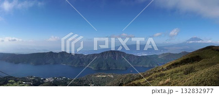 芦ノ湖駒ヶ岳からの見晴らし 芦ノ湖駒ヶ岳からの見晴らし 132832977